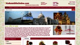 What Kolkatagiftsonline.com website looked like in 2023 (This year)