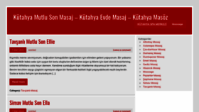 What Kutahyamasaj.org.tr website looked like in 2023 (This year)