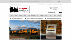 What Kuijpers-hobbyhuis.nl website looked like in 2023 (This year)
