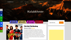 What Kolabkhmer.com website looked like in 2023 (This year)