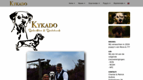 What Kykado.nl website looked like in 2023 (This year)