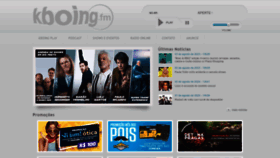 What Kboingfm.com.br website looked like in 2023 (This year)