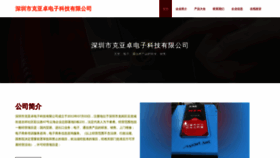 What Keyazhuo.com website looked like in 2023 (This year)