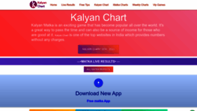 What Kalyanchart.net website looked like in 2023 (This year)