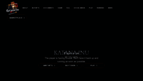 What Katanainu.com website looked like in 2023 (This year)