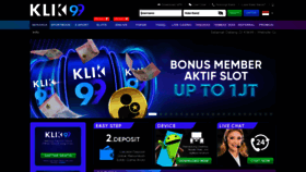 What Klik99zone.pro website looked like in 2023 (This year)