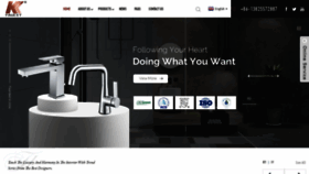 What Kkfaucet.com website looked like in 2023 (This year)