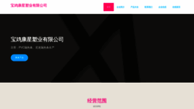 What Kangxingsuye.com website looked like in 2023 (This year)