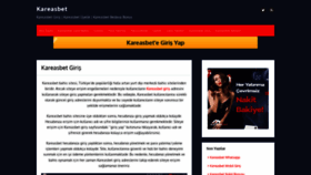 What Kareasbetbedavabonus.com website looked like in 2023 (This year)