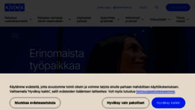 What Kone.fi website looked like in 2023 (This year)