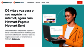 What Klickpages.com.br website looked like in 2023 (This year)