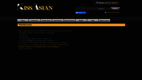 What Kissasian.lu website looked like in 2023 (This year)