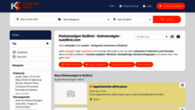 What Kleinanzeigen-suedtirol.com website looked like in 2023 (This year)