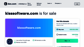 What Kisssoftware.com website looked like in 2023 (This year)