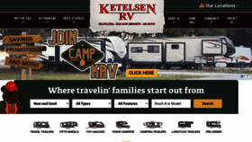 What Ketelsenrv.com website looked like in 2023 (This year)