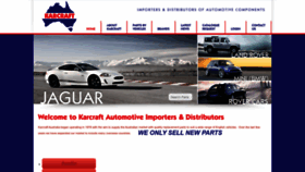 What Karcraft.com.au website looked like in 2023 (This year)