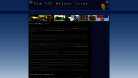 What Kim500milyarister.gen.tr website looked like in 2023 (This year)