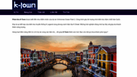 What Ktownvinhomes.com website looked like in 2023 (This year)