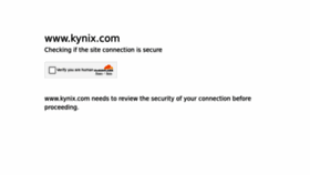 What Kynix.com website looked like in 2023 (This year)
