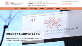 What Kagurazaka-lady-clinic.com website looked like in 2023 (This year)