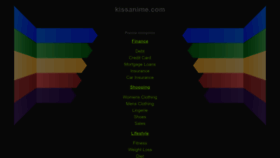 What Kissanime.com website looked like in 2023 (This year)