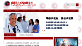 What Kaicheong.hk website looked like in 2023 (This year)