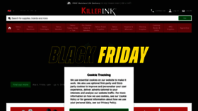 What Killerinktattoo.co.uk website looked like in 2023 (1 year ago)