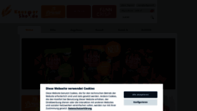 What Knuspershop.de website looked like in 2023 (This year)