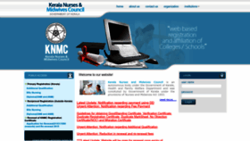 What Knmc.org website looked like in 2023 (This year)