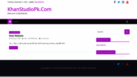 What Khanstudiopk.com website looked like in 2023 (This year)