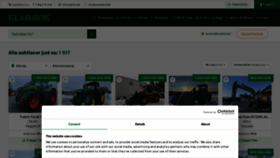 What Klaravik.se website looked like in 2023 (This year)