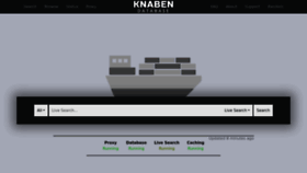 What Knaben.se website looks like in 2024 