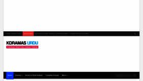 What Kdramasurdu.com website looks like in 2024 