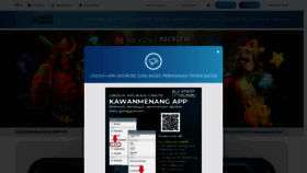 What Kawanmenangwin.vip website looks like in 2024 