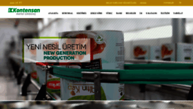 What Kontensan.com.tr website looked like in 2024 (1 year ago)
