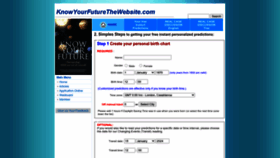 What Knowyourfuturethewebsite.com website looks like in 2024 