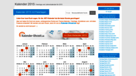 What Kalender-2015.net website looks like in 2024 