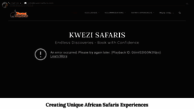 What Kwezisafaris.com website looks like in 2024 