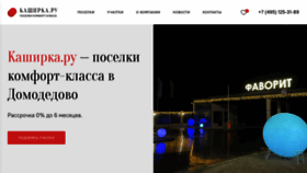What Kashirka.ru website looks like in 2024 