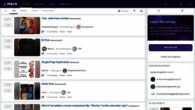 What Kbin.run website looked like in 2024 (2 years ago)