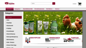 What Kosmetikexpertin.de website looks like in 2024 