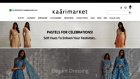 What Kaarimarket.com website looks like in 2024 