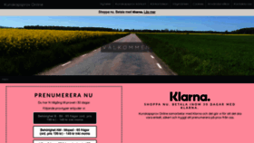 What Kunskapsprovonline.se website looked like in 2024 (1 year ago)