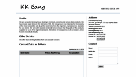 What Kkbang.co.in website looks like in 2024 