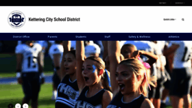 What Ketteringschools.org website looked like in 2024 (1 year ago)