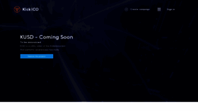 What Kickico.com website looks like in 2024 