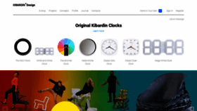What Kibardindesign.com website looks like in 2024 