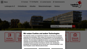 What Kreis-tuebingen.de website looks like in 2024 