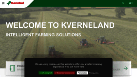 What Kverneland.com website looks like in 2024 