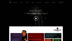 What Kloosterterapel.nl website looks like in 2024 